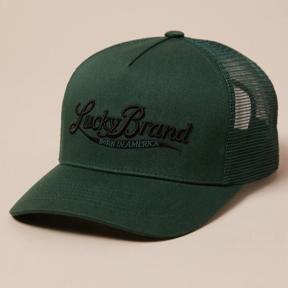 ๐๐จ๐๐๐ฌ๐๐๐ฅ๐๐ก๐ Born in America Green/Blue Trucker Cap - Picture 7 of 9
